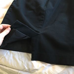Black pencil skirt